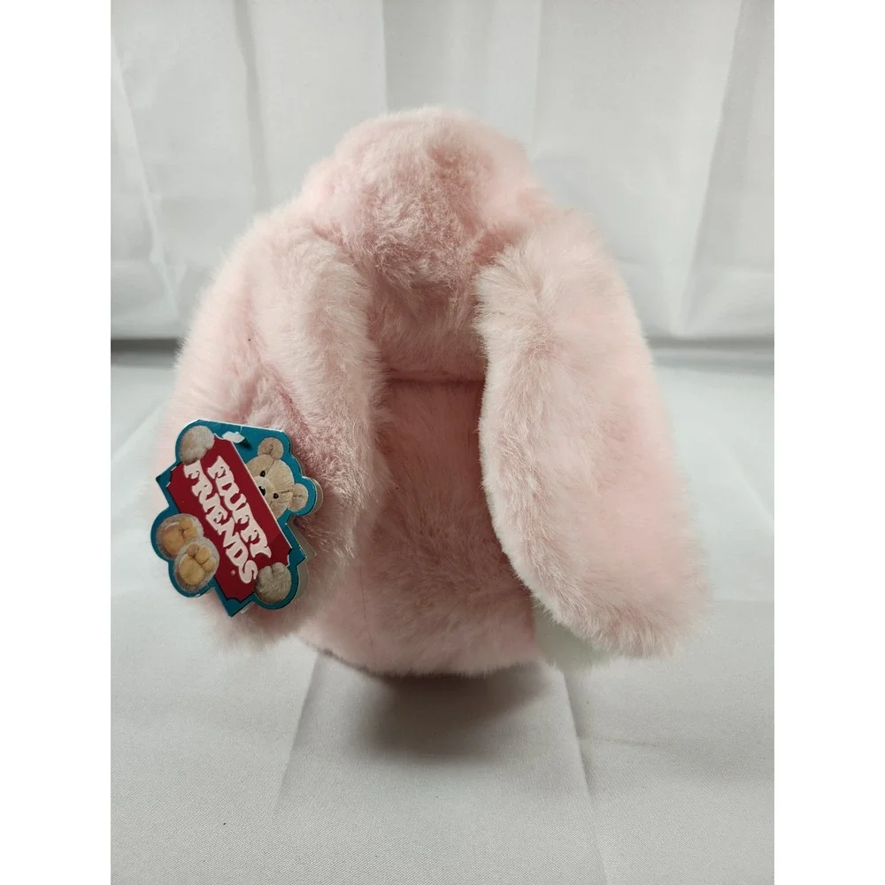 Vintage Easter Bunny Fluffy Friends Big Feet 10